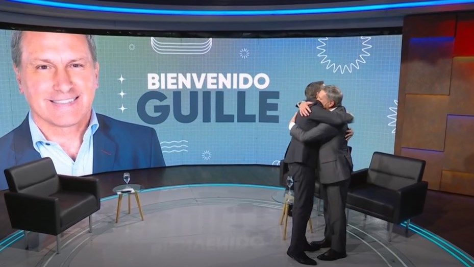 Así fue el emocionante regreso de Guillermo Panizza a Telefe tras el mal momento que vivió