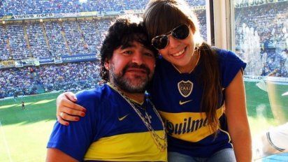Dalma Maradona recordó a su padre con un mensaje lleno de indirectas