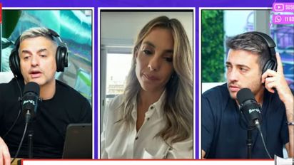 La crítica de Ángel de Brito a María Belen Ludueña en vivo: 