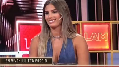 Julieta Poggio habló sobre Marcos en