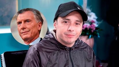 El Dipy se fotografió con Mauricio Macri 