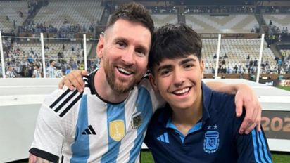 La confesión de Benjamín Agüero cuando le preguntaron por Lionel Messi
