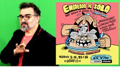Gustavo Sala presentará recitales con historietas en el CCK 