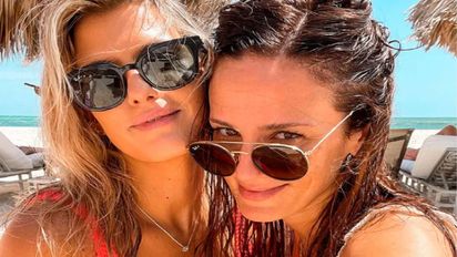 Paula Chaves y Mery del Cerro de vacaciones juntas en Punta Cana