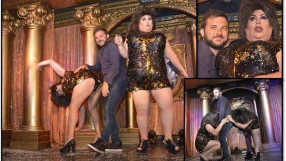 Mirá las imágenes: Brancatelli bailando con transformistas