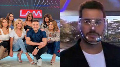 Nicolás Magaldi apoyó el uso de barbijo en TV y apuntó contra las panelistas de LAM