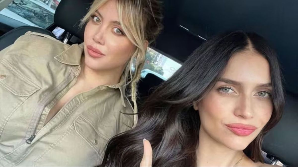 Zaira Nara celebra el debut de su hermana Wanda en el cine: 