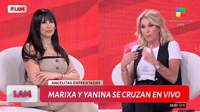 Así fue el tenso cruce entre Marixa Balli y Yanina Latorre en LAM