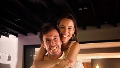 Pampita y Roberto García Moritán