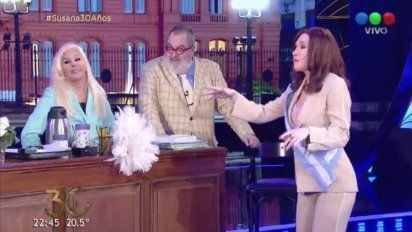 Susana, Gasalla, Fátima Florez y Lanata: el periodista gastó a la diva y picaron 25 de rating