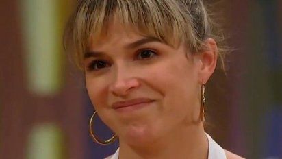 Entre lágrimas, Sofía Pachano se fue de Masterchef Celebrity
