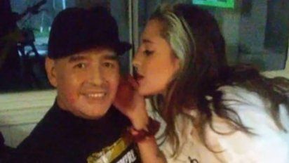Jana Maradona en Navidad recordó a su padre