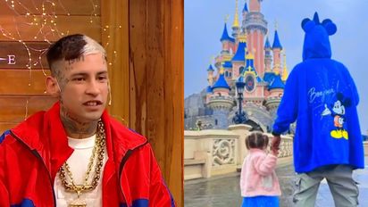 L-Gante contó en 'La Peña de Morfi' la verdad de su viaje a Euro Disney con Tamara Báez y su novio actual
