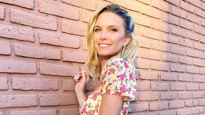 Sofía Zámolo posteó fotos de su Baby Shower en las redes sociales, pero poco después las bajó 