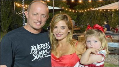 Jésica Cirio publicó foto de Insaurralde en el hospital