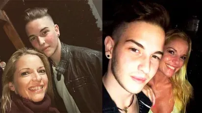 Carina Zampini tiene un hijo que es igual a ella