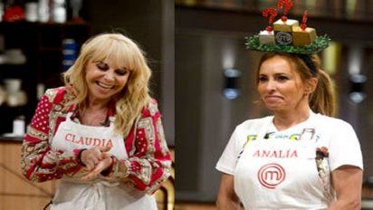 Analía Franchín y Claudia Villafañe a la final de Masterchef Celebrity