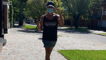 Sergio Lapegüe sigue actualizando sobre su recuperación, tras el Covid-19