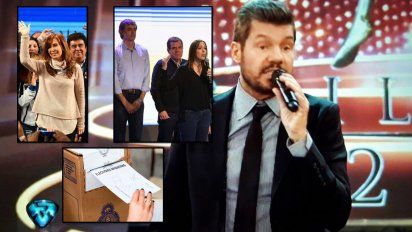 Marcelo Tinelli siguió con los palitos por las elecciones: 