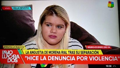 Angustiada y quebrada en llanto: Morena Rial denunció al padre de su hijo por violencia de género; con perimetral y botón antipánico