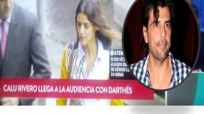 Darthés no se presentó al juicio que le hizo a Calu Rivero: 