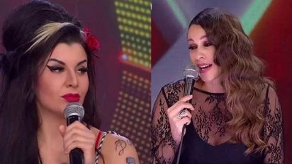 Feroz cruce entre Charlotte Caniggia y Pampita en La Academia