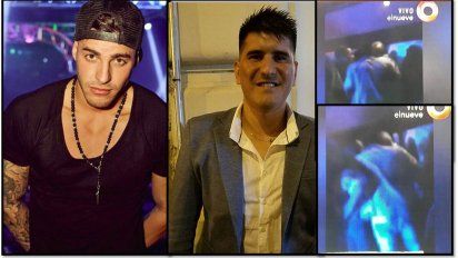 Lhoan y el entorno de la Bomba vivieron un tenso momento que terminó a las trompadas: Imágenes.