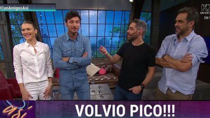 Pico Mónaco volvió a su programa de tele en cable, lejos de Pampita: ¿Habló de la separación?