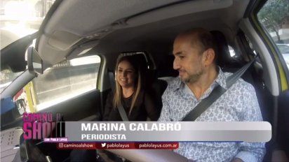 ¿Qué dirá Feinmann? Marina Calabró cantando en el nuevo programa de Pablo Layus