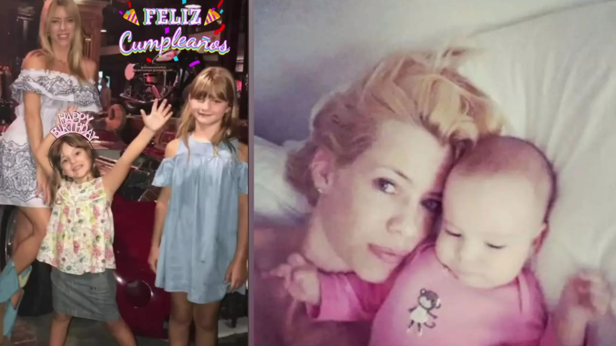 El Antes Y Después De Sienna La Hija Menor De Nicole Neumann Y Fabián Cubero 6494