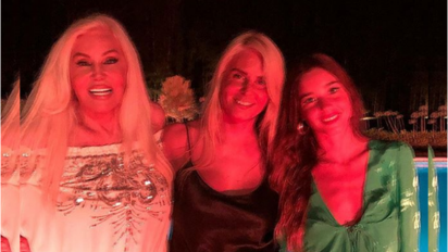 En medio de la denuncia por sus videos, la nieta de Susana viajó a su cumpleaños