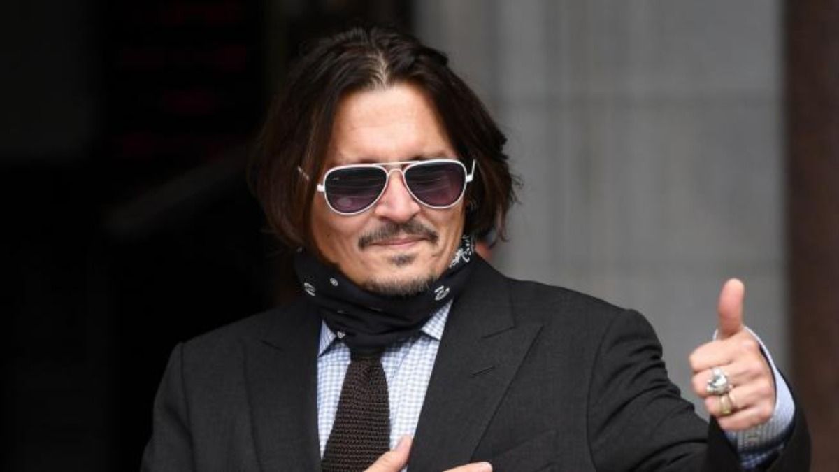 El actor Johnny Depp está enfrentando un juicio con su ex mujer Amber Heard en un tribunal de Londres 