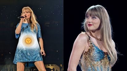 Taylor Swift llegó a Argentina y explotaron los memes.