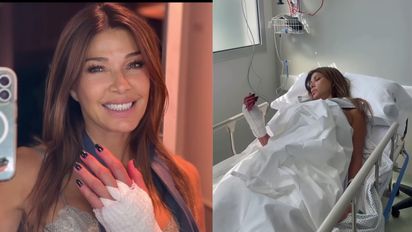 Catherine Fulop reveló el motivo por el que tuvo que ser operada y mostró quién la acompañó