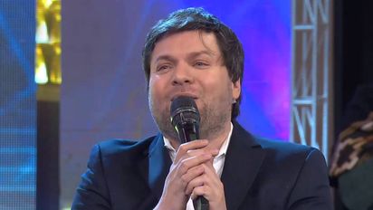 Guido Kaczka se emocionó en 