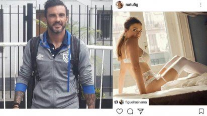 ¨Poroto¨ Cubero muy cerca de la hermana de Ivana Figueiras 