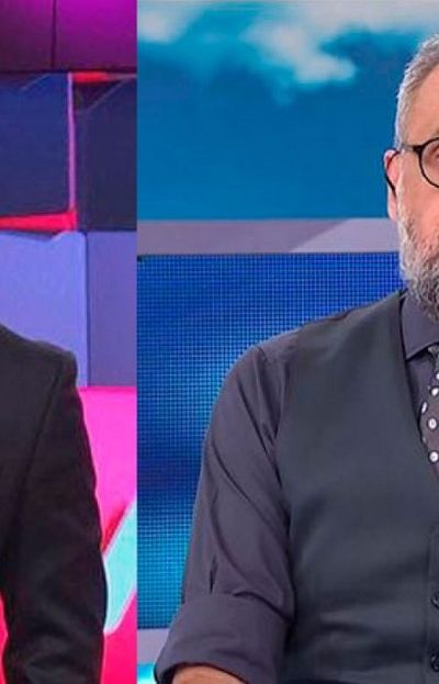 Los periodistas de espectáculos, Ángel de Brito y Jorge Rial Los periodistas de espectáculos, Ángel de Brito y Jorge Rial