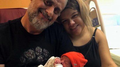 Jorge Rial festejó junto a su nieto el día del abuelo