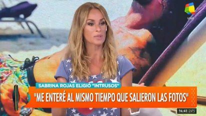 Sabrina Rojas habló de las fotos de Luciano Castro desnudo: 