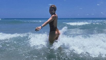 El viaje de Laurita Fernández, antes de volver a la TV