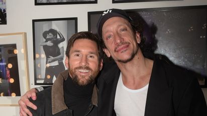 Lionel Messi sorprendió con su presencia en el teatro en la obra de Nico Vázquez