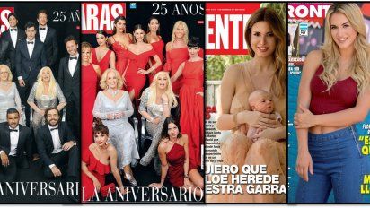 Jésica Cirio presenta a su bebé, y Caras con la tapa del escándalo