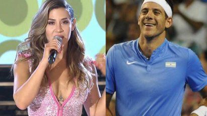 Jimena Barón presentó en la radio una canción dedicada a Del Potro: ''Él es muy sensible y llorón'' 