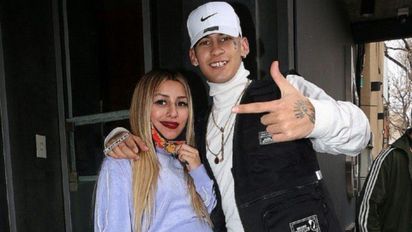  Tamara Báez compartió una foto de L-Gante y su bebe mientras duermen