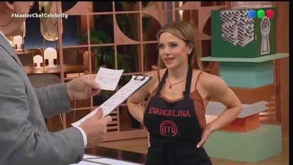 Se paralizó la cocina de Masterchef Celebrity: la sorpresa que se llevó Evangelina Anderson