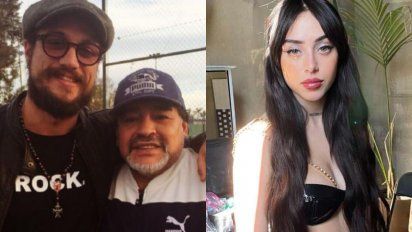 Daniel Osvaldo habló de la opinión de Nicki Nicole sobre Maradona