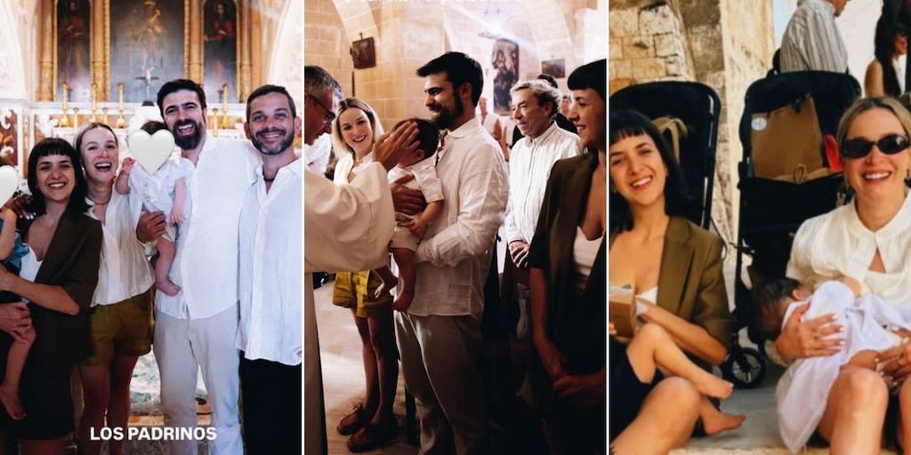 Sofía Pachano bautizó a su hijo Vito durnate su viaje a Italia