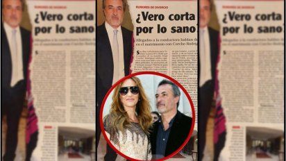 Rumores de divorcio para Verónica Lozano y Corcho Rodríguez: 