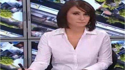 Maria Laura Santillán tuvo un fuerte choque, está en reposo y por eso faltó a Telenoche