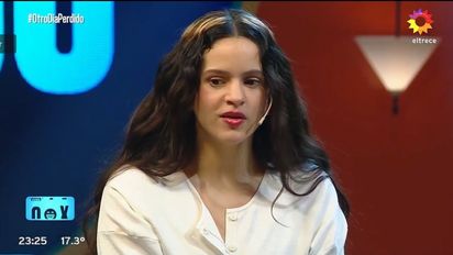 Rosalía le contó a Mario Pergolini qué artistas argentinos le gustan